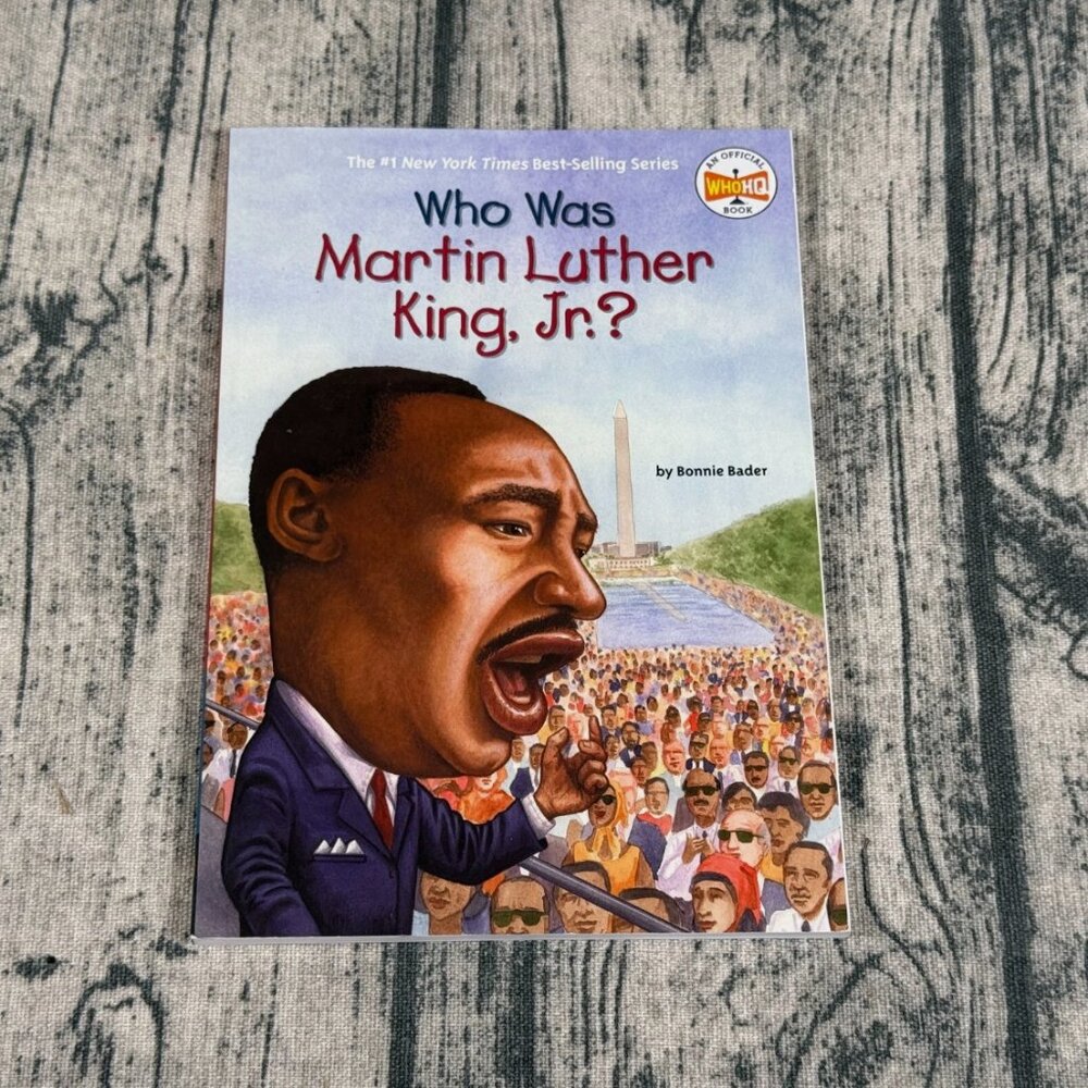 Who Was Martin Luther King, Jr. ? by Who HQ and Bonnie Bader Paperback Book